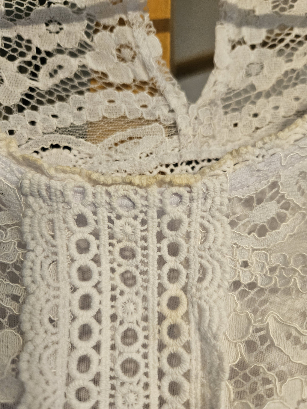 White Lace Blouse