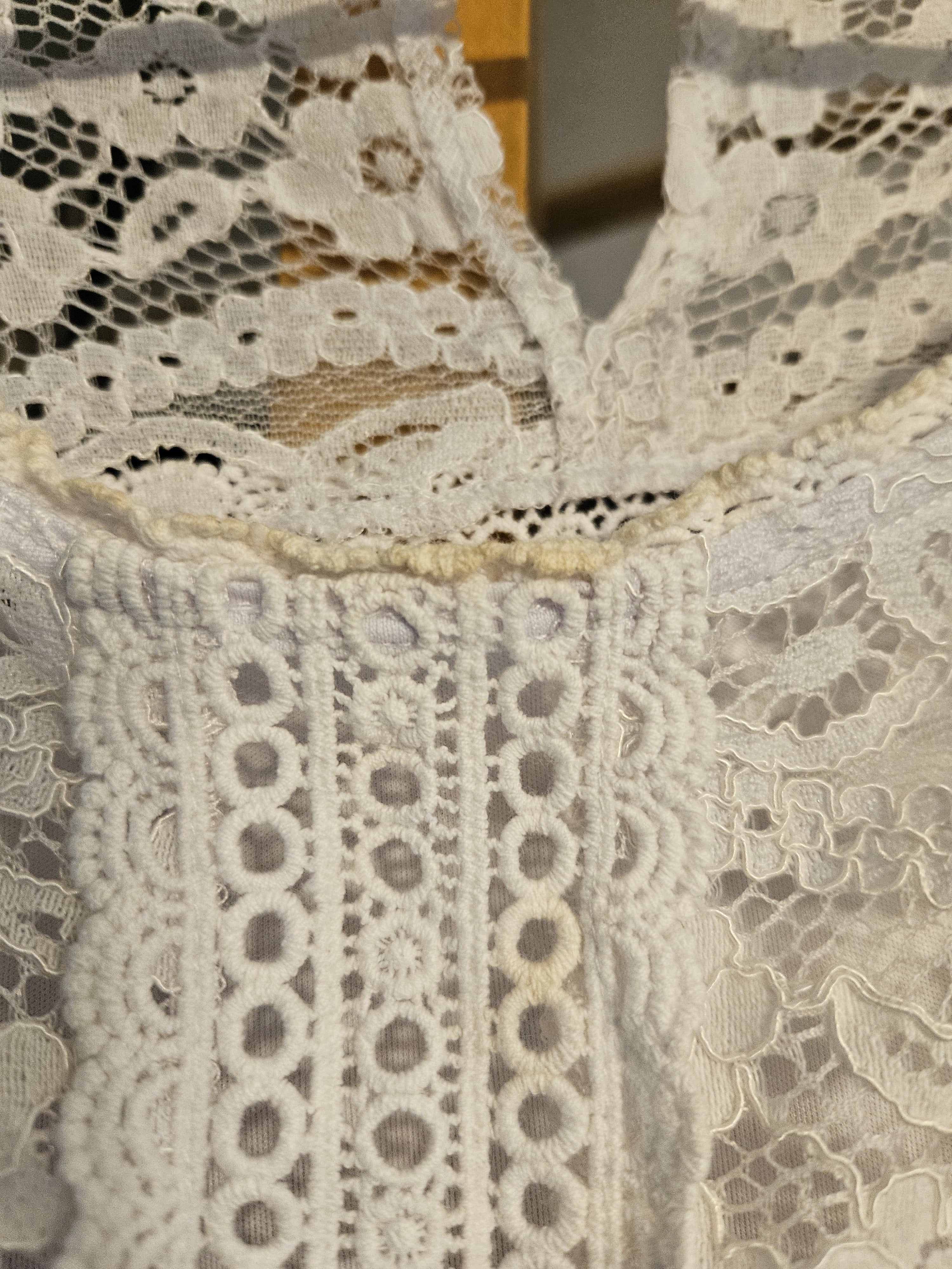 White Lace Blouse